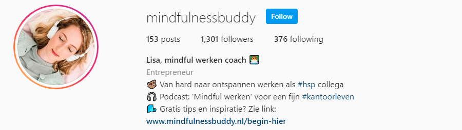 Instagram Mindfulnessbuddy